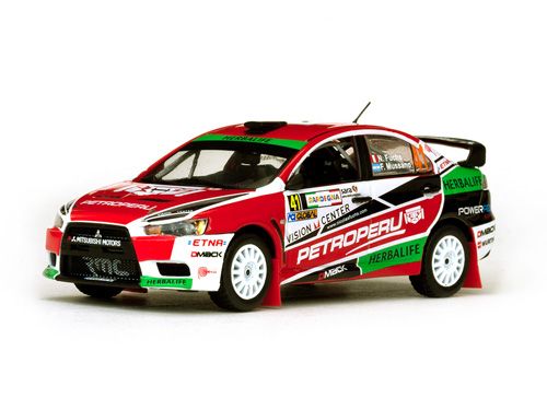 VIT43450 - MITSUBISHI Lancer Evolution X #41 Sardinië rally 2013 N.Fuchs / F.Mussano - 1