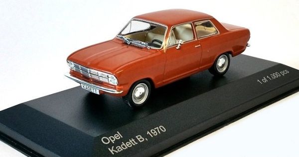 WBX143 - OPEL Kadett B 1970 zalmroze - 1