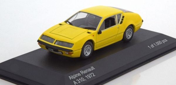 WBX160 - ALPINE RENAULT A310 1600 1972 geel - 1