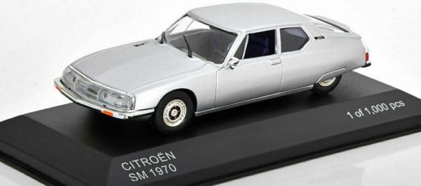 WBX297 - CITROEN SM 1970 zilver - 1