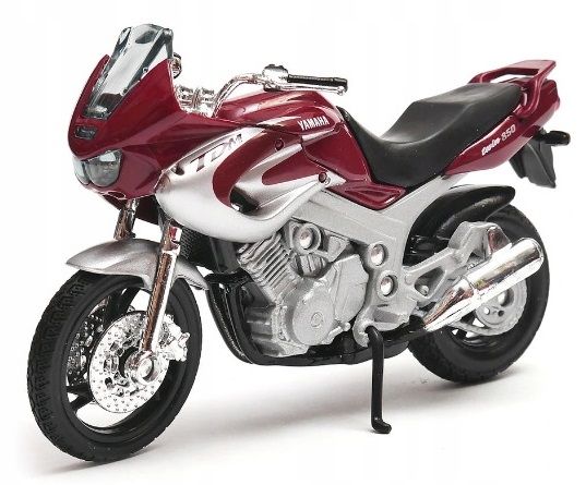 WELY19660PWD - Motorfiets YAMAHA TDM 850 rood en grijs - 1