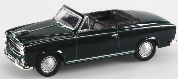 WEL18683 - PEUGEOT 403 cabriolet open groen donker metalen pull-back speelgoed - 1