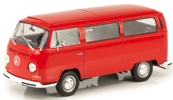 WEL22472W - VOLKSWAGEN T2 1972 wagon rood - 1