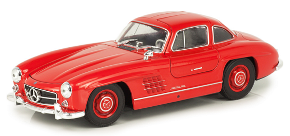 WEL24064WR - MERCEDES BENZ 300SL 1954 rood - 1