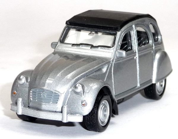 WELCI49720WD - CITROEN 2CV grijs frictiemodel - 1
