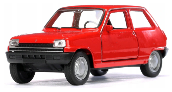 WELRE49720WI - RENAULT 5 rood frictiemodel - 1
