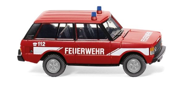 WIK010503 - RANGE ROVER van de Duitse brandweerlieden - 1
