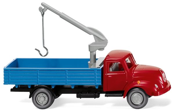 WIK042002 - MAGIRUS S 3500 4x2 kipper met kraan - 1