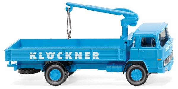 WIK042301 - MAGIRUS 100 D7 platform met KLÖCKNER kraan - 1