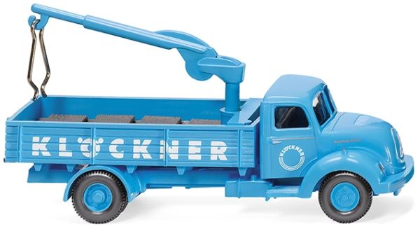WIK042603 - MAGIRUS Sirius platform met KLÖCKNER loskraan - 1