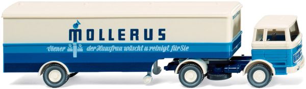 WIK051318 - MERCEDES 1620 4x2 met starre semi box 1 as Mollerus - 1