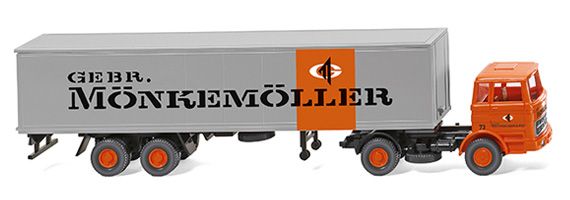 WIK054201 - MERCEDES 1620 4x2 met Monkemoller 2-assige semi-rigide opbouw - 1
