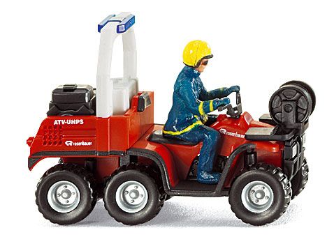 WIK060007 - ROSENBAUER 6-wiel brandweerman quad met piloot brandweerman - 1
