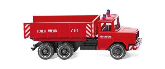 WIK062402 - MAGIRUS DEUTZ 6x4 kipper brandweerwagen - 1