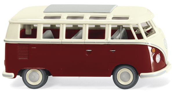 WIK079722 - VW T1 rood en crème - 1