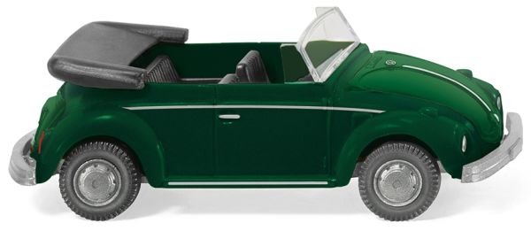 WIK080208 - VW kever cabrio groen - 1