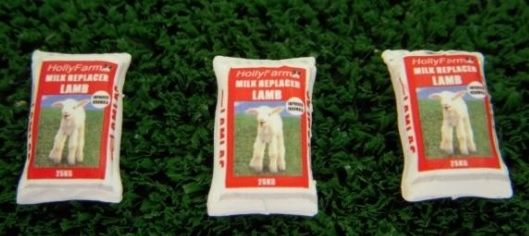 WM033F - 3 Zakken melkpoeder voor ringen - Diecast - 1
