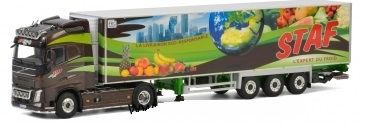 WSI01-2627 - VOLVO FH4 Globetrotter 4x2 met STAF 3-assige koeloplegger - 1