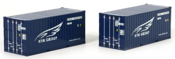 WSI04-1124 - 2 containers 20 voet NYK LOGISTICS - 1