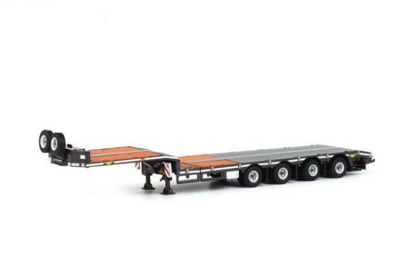 WSI04-1140 - BROSHUIS 4-assige uitschuifbare machinedrager zwart - 1