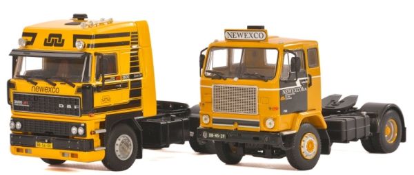 WSI06-1123 - Kavel van 2 vrachtwagens 1 VOLVO F88 4x2 en 1 DAF 3600 SC 4x2 NEWEXCO - 1