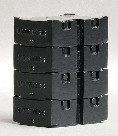 YCC509-3 - 4 Contragewicht 30 ton voor LIEBHERR LTM 1800 / LG 1550 Zwart RAL 9005 - 1