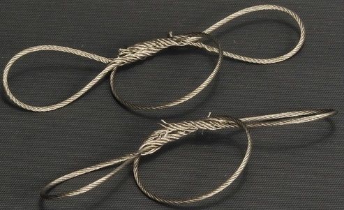 YCC362-3 - Set van 2 hijskabels 1;5 mm x 24 cm - 1