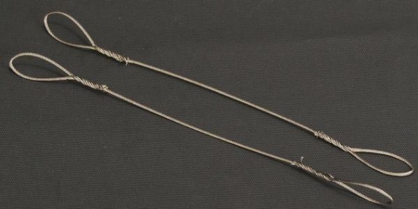 YCC363-1 - Set van 2 hijskabels 0;8 mm x 12 cm - 1