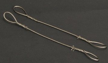 YCC363-2 - Set van 2 hijskabels 0;8 mm x 16 cm - 1