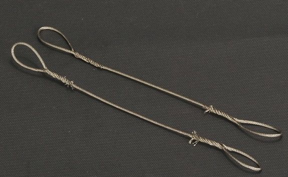 YCC363-3 - Set van 2 hijskabels 0;8 mm x 20 cm - 1