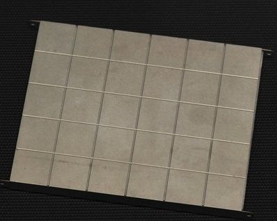 YCC602-2 - 4 rolplaten - 6 x 5 cm - 1