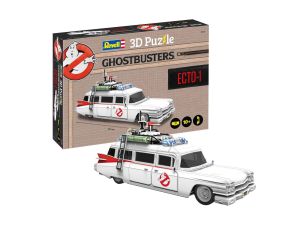 REV00222 - 3D puzzel van 154 stukjes - GHOSTBUSTERS ECTO-1
