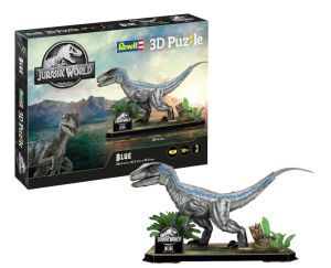 REV00247 - 57-delige 3D-puzzel - JURASSIC WORLD - Blauw