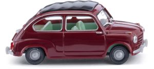 WIK009908 - FIAT 600 Donkerrood