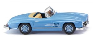 WIK023301 - MERCEDES-BENZ 300 SL cabriolet - Lichtblauw