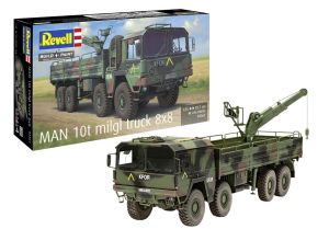 REV03367 - MAN 10T Milgl 8x8 vrachtwagen in elkaar zetten en lakken