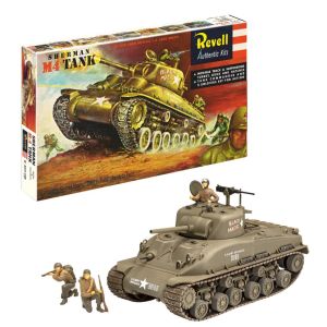 REV03369 - Sherman M4-tank - 75 jaar modelbouw om in elkaar te zetten en te schilderen