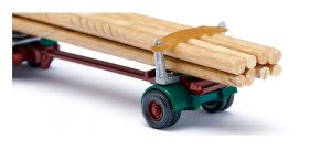WIK039012 - MERCEDES-BENZ LPS 1317 groen met boomstammen