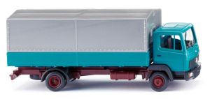 WIK043121 - MERCEDES-BENZ LP 814 4x2 vrachtwagen - turquoise