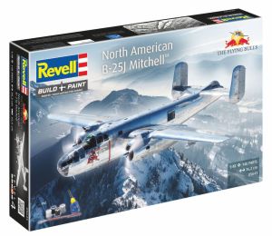 REV05643 - North American B-25J Mitchell Vliegtuig - Cadeauverpakking - Bouw- en schilderset
