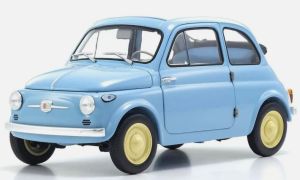 KYO08966LB - FIAT 500 D Cabriolet, geopend in 1960, blauw