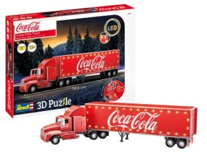 REV00152 - 3D Led Puzzel 168 Stuks COCA COLA Truck
