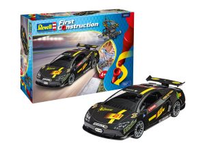 REV00923 - Mijn eerste speelgoed om te bouwen - Zwarte raceauto
