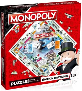 WIN01701 - Puzzel 1000 stukjes MONOPOLY Bretagne
