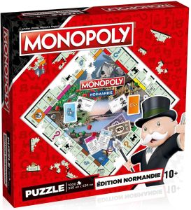 WIN01702 - 1000 stukjes puzzel MONOPOLY Normandië