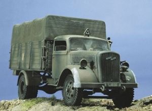ITA0216 - OPEL Blitz-voertuig om te monteren en te schilderen