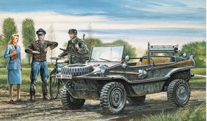 ITA0313 - Schwimmwagen voertuig om te monteren en te schilderen
