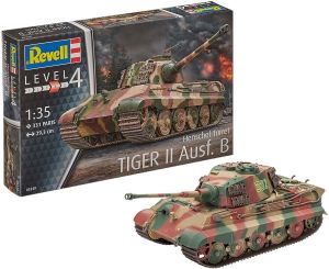 REV03249 - Tank TIGERII AUSF.B HENSCHEL-torentje om te monteren en te schilderen