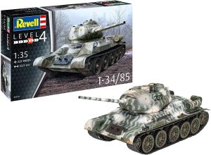 REV03319 - Tank T-34/85 om te monteren en te schilderen