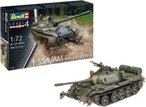REV03328 - Tank T-55A/AM MET KMT-6/EMT-5 om te monteren en te schilderen